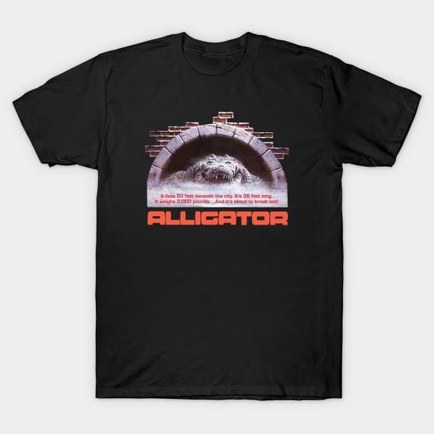 Alligator The Movie T-Shirt by Chewbaccadoll